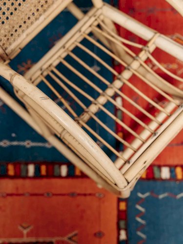 Marcus, le rocking chaire en rotin N°20