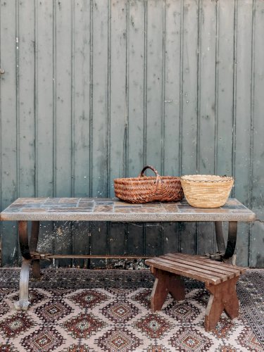 Marie-Pierre, la table basse carrelée N°64