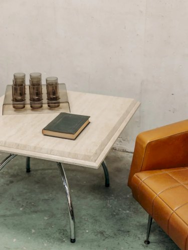 Marie-Pierre, la table basse en marbre N°59