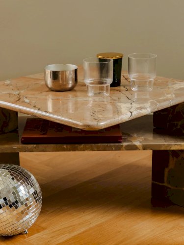 Marie-Pierre, la table basse en marbre N°61