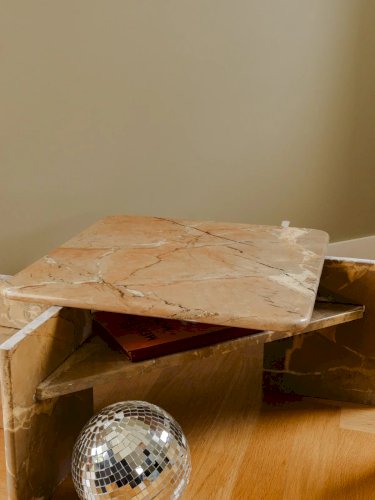 Marie-Pierre, la table basse en marbre N°61