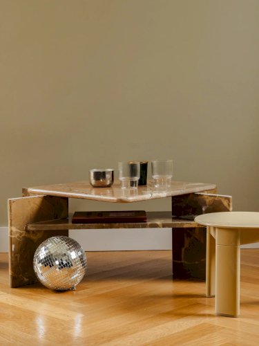 Marie-Pierre, la table basse en marbre N°61