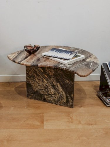 Marie-Pierre, la table basse en marbre N°76