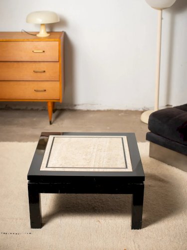 Marie-Pierre, la table basse en travertin N°33