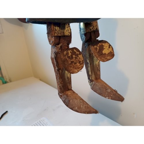 Marionnette Ancienne Asie Mineure  Guérrier 