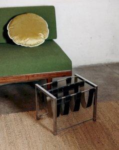 Marius, the chrome magazine rack No. 55