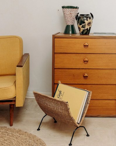 Marius, le porte-revues en jute N°195