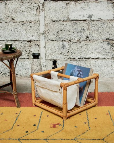 Marius, le porte-revues en rotin N°172