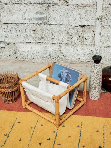 Marius, le porte-revues en rotin N°172