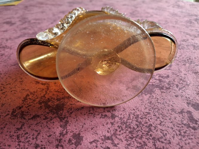 'Marquise' en verre soufflé de Murano