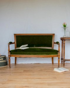 Martine, the velvet bench No. 34