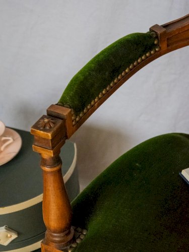 Martine, la banquette en velours N°34