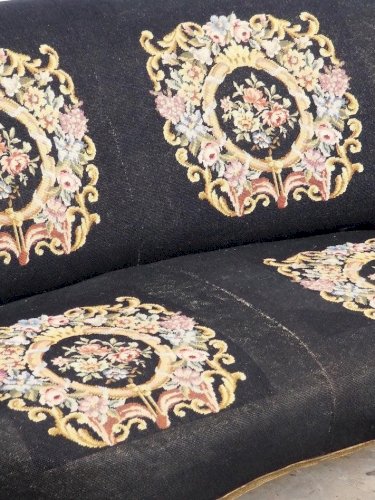 Martine, la banquette style Napoléon III N°38