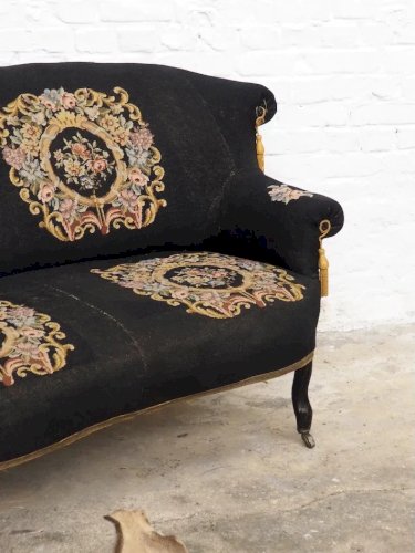 Martine, la banquette style Napoléon III N°38