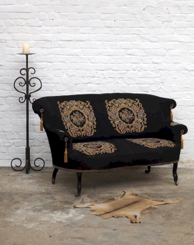 Martine, la banquette style Napoléon III N°38