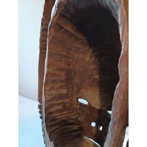 Masque Africain Bois Cote dIvoire Baoulé