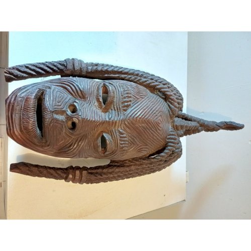 Masque Africain Bois Cote dIvoire Baoulé