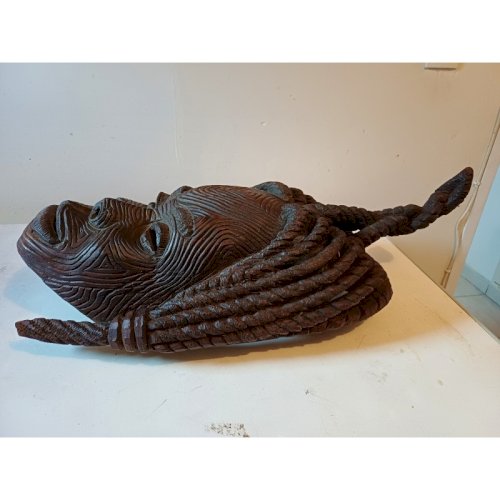 Masque Africain Bois Cote dIvoire Baoulé