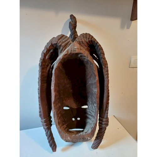 Masque Africain Bois Cote dIvoire Baoulé