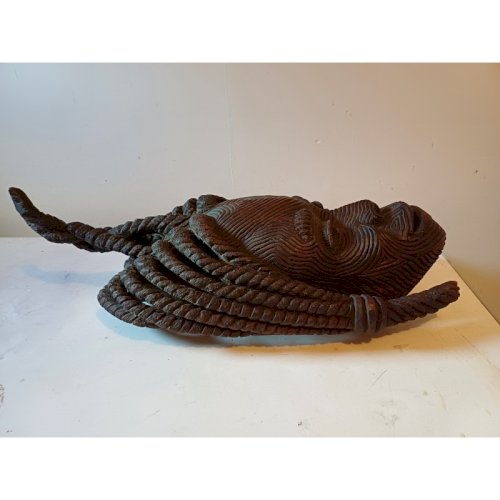 Masque Africain Bois Cote dIvoire Baoulé