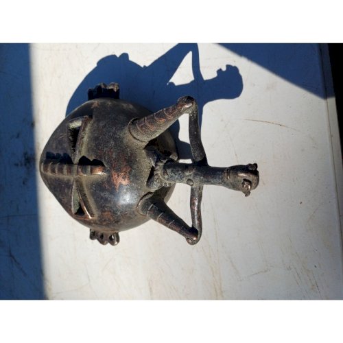 Masque Africain Bronze