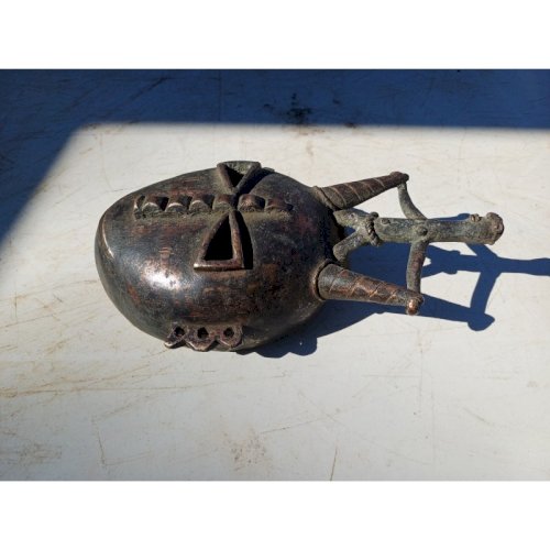 Masque Africain Bronze