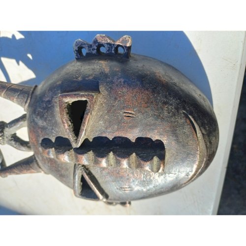 Masque Africain Bronze