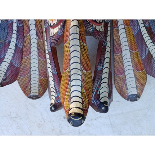 Masque Bois Aztéque