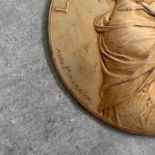 Matrice médaille par Anie Mouroux La Marraine XXe M3585
