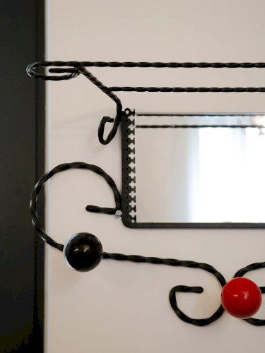 Max, le porte-manteau en fer forgé N°238