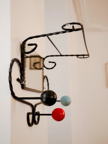 Max, le porte-manteau en fer forgé N°238