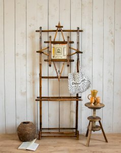 Max, le porte-manteau miroir en bambou N°218