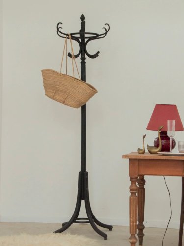 Max, le porte-manteau noir en bois N°199