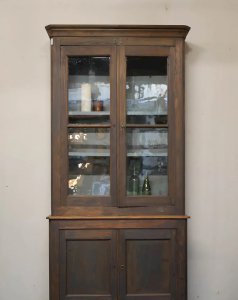 Maximilien, le grand vaisselier bois foncé et gris N°27