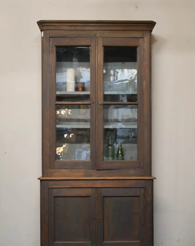 Maximilien, le grand vaisselier bois foncé et gris N°27