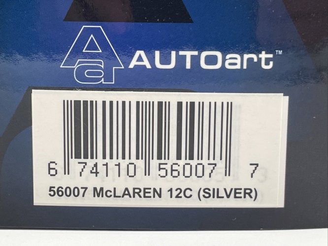 McLaren 12C (2011)  1/43 AutoArt