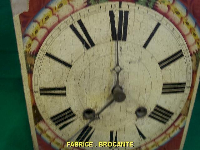 MECANISME DE PENDULE HORLOGE COMTOISE EN BOIS FORET NOIRE