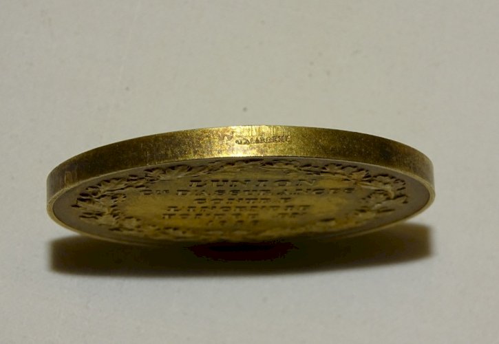 -MEDAILLE ARGENT UNION COMPAGNIE D'ASSURANCE CONTRE INCENDIE Ag. prin.l 1910   D