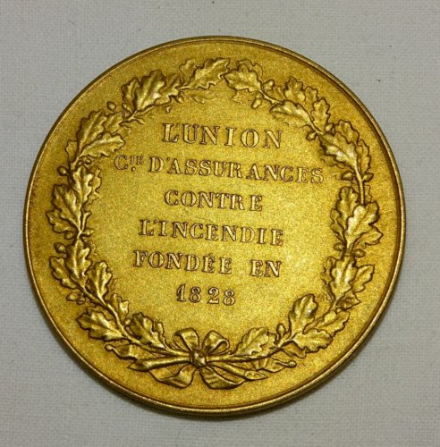 -MEDAILLE ARGENT UNION COMPAGNIE D'ASSURANCE CONTRE INCENDIE Agent principal   D