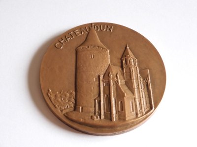 -MEDAILLE BRONZE CHATEAUDUN AMICALE des ANCIENS  de la TNB  22/06/1958  D