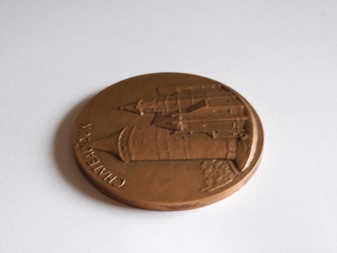 -MEDAILLE BRONZE CHATEAUDUN AMICALE des ANCIENS  de la TNB  22/06/1958  D