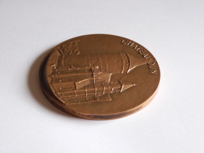 -MEDAILLE BRONZE CHATEAUDUN AMICALE des ANCIENS  de la TNB  22/06/1958  D