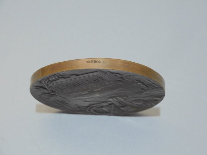 -MEDAILLE BRONZE EXPOSITION PARIS 1900 Graveur Georges LEMAIRE attribuée     D