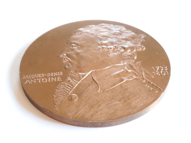 -MEDAILLE Bronze MONNAIE de PARIS JACQUES DENIS ANTOINE 1733/1801 R.JOLY  D