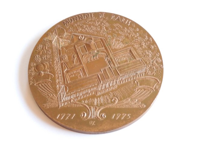 -MEDAILLE Bronze MONNAIE de PARIS JACQUES DENIS ANTOINE 1733/1801 R.JOLY  D