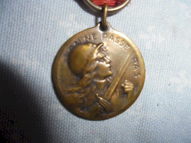 médaille commémorative de Verdun 