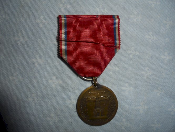 médaille commémorative de Verdun 