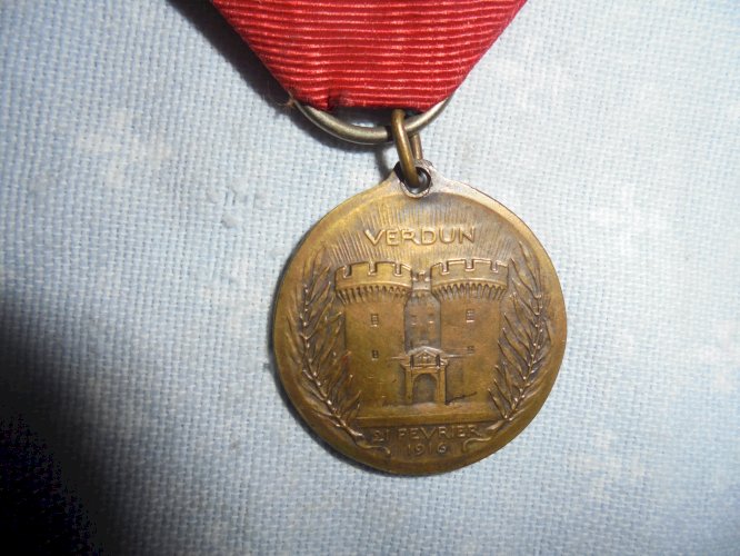 médaille commémorative de Verdun 