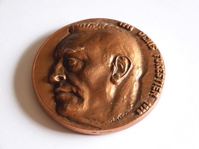 -MEDAILLE CUIVRE 1979 DENIS FORESTIER INSTITUTEUR 1911/78 graveur COLLAMARINI  D