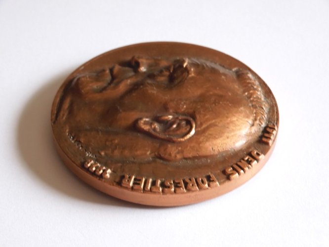 -MEDAILLE CUIVRE 1979 DENIS FORESTIER INSTITUTEUR 1911/78 graveur COLLAMARINI  D